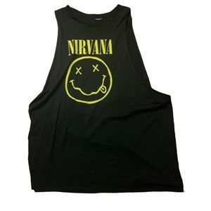 Nirvana Cutoff Shirt